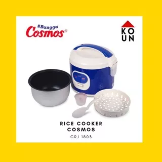 Rice Cooker / Magic Com Cosmos CRJ 1803 / CRJ1803 / CRJ-1803 Rice Cooker Mini - Kapasitas 1,2 Liter / GARANSI RESMI 100% ORI