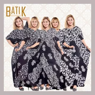 (BISA COD) Daster Jumbo Bali Busui Batik Cap Longdress Lowo/Kelelawar/Kalong/Twil/Kaftan