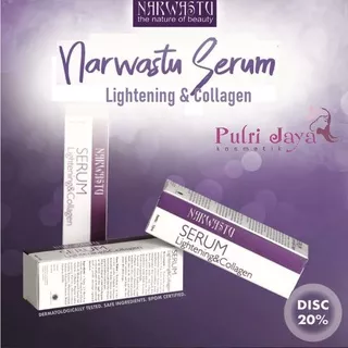 Narwastu Lightening&Collagen Serum 20ml