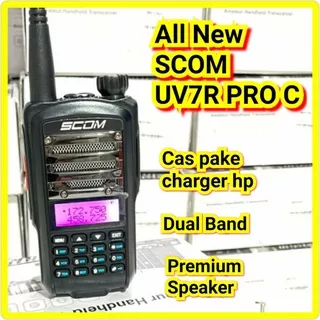 HT handy talky Ht scom uv7r pro ht walkie talkie scom uv7r pro speaker premium