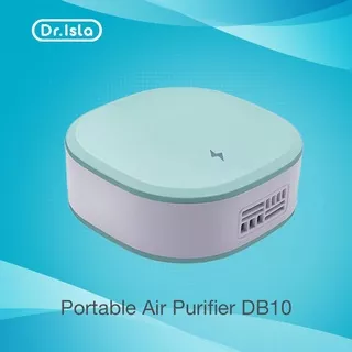 Dr.Isla DB10 Air Purifier Mobil Mini Air purifier Penyaring Udara Debu Ruangan Penghilang Asap Rokok Pembersih Udara Mobil Mini Air Purifier Filter Personal Air Purifiers Desktop Negative ion USB Air Freshener Air Purifier Mobil