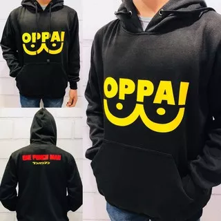 Sweater Oppai Saitama One Punch man Black OPM Fleece