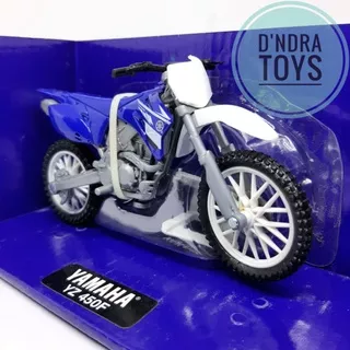 Diecast Motor Cross / trail Yamaha YZ 450F Miniatur Motocross Newray 1:18