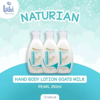 Naturian Hand Body Lotion Goats Milk Pearl 250 Ml