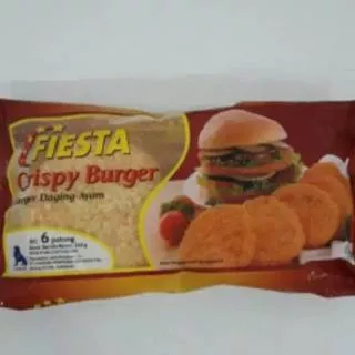 Fiesta Crispy Burger Ayam 250gr