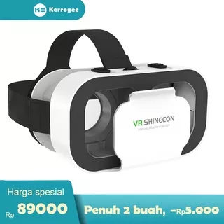 Kacamata VR Box Shinecon 5  3D Glasses Virtual Reality for Smartphone Untuk Iphone / Samsung