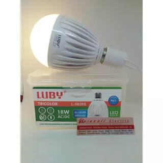 LAMPU EMERGENCY LUBY 18W L-5828S / L-5828SN ADA PORT USB