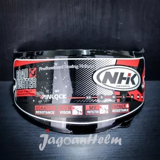 VISOR HELM NHK GMAX TERMINATOR  FLAT| G-MAX NHK | ORIGINAL | TANPA RACHET