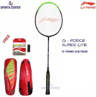 New Raket Lining G-Force 3500 Super Lite Black Green 5U Combat Series