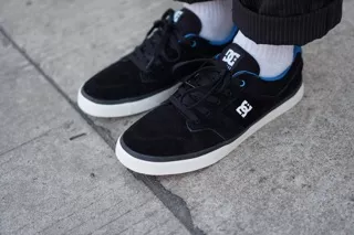 Sepatu dc | DC Nyjah Black Blue | Dc shoes | Sepatu pendek