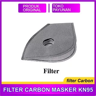 Filter Karbon Masker Masker Wajah Bersepeda, Sepeda Karbon Aktif dengan Masker Debu Filter Masker Pernapasan Masker Pelindung