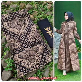 KAIN BATIK TRUNTUM GENESAN SET EMBOS