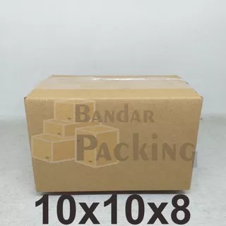 KARDUS POLOS 10 X 10 X 8 | Kardus Packing Online | UK 10 x 10 x 8