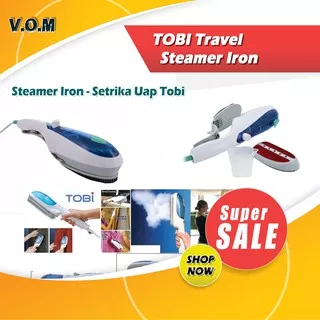 VOM TOBI Travel Steamer Iron - Setrika Uap Tobi As Seen On TV 0630