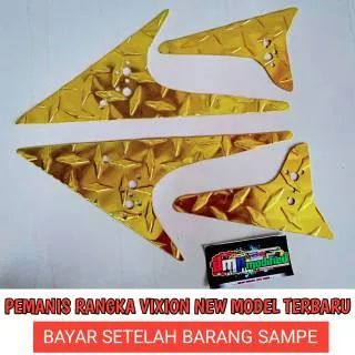 PEMANIS RANGKA COVER RANGKA TUTUP VIXION NEW