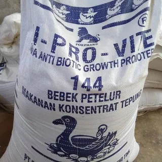 Pakan Konsentrat 144 Hi Provit Itik bebek ayam petelur (Repack)