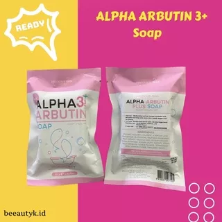 Alpha Arbutin 3 plus SOAP /Sabun Mandi Batang pemutih / Whitening SOAP BPOM ORIGINAL