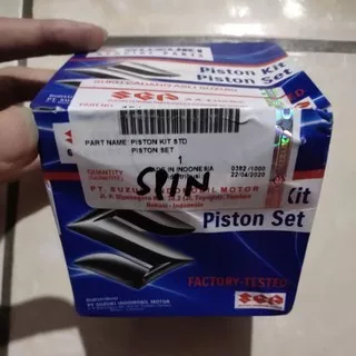 Piston Seher Kit Set Suzuki Spin 125 Skywave Skydrive Original SGP oversize Standar STD