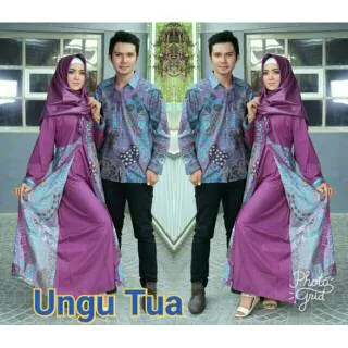 Sarimbit Batik Gamis / Couple Muslim Modern