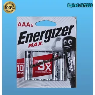 Baterai Energizer Max E92 AAA 6