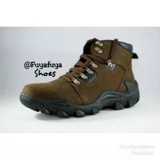 Sepatu Boot kulit Pria by Jim Joker Original OSLO 02B Casual Boots Coffee