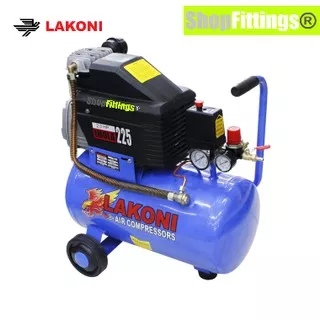 LAKONI IMOLA 125 Kompresor Angin 1HP Portable Air Compressor 25 ltr