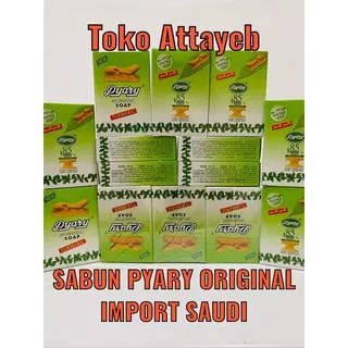 Sabun Pyary Sabun Kunyit Turmeric Vegetable Antiseptik Ayurvedic Soap ORIGINAL 100%