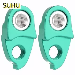 SUHU High Quality Frame Gear Tail Hook Durable Long Seat Extension Bicycle Rear Derailleur New Aluminum Road Bike MTB Cycling Accessories Hanger Extension/Multicolor