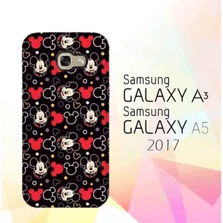 Custom Hardcase Full Print Samsung Galaxy A3|A5 2017 Mickey Mouse Pattern E0545 Case Cover