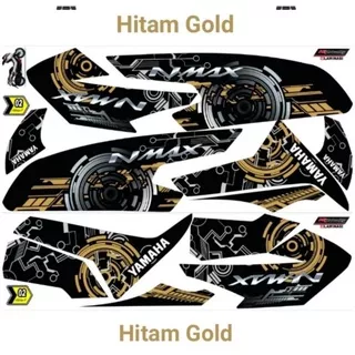 Striping Nmax / N Max Lama 2015 2016 2017 2018 2019 Variasi Yamaha Sticker Motor List Lis Stiker