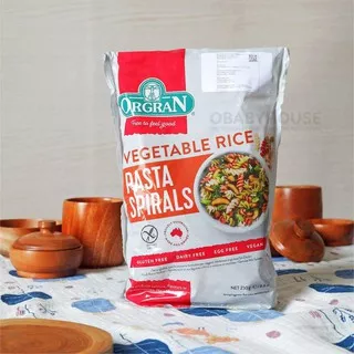 Orgran Gluten Free Vegetable Rice Spiral 250 gr