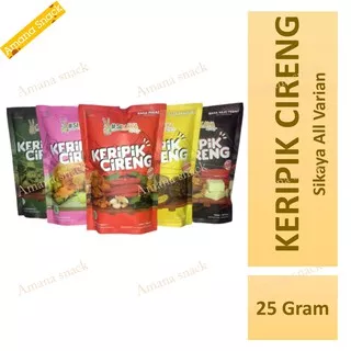 [ TERLARIS & TERPERCAYA ] keripik cireng sikaya - kripik cireng aneka rasa Small Size