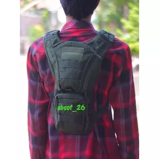 tas sepeda army waterbag ransel punggung TNI militer tas hidropack tas keren