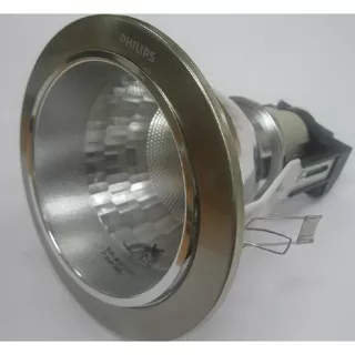 Fitting Sarang Lampu Downlight Philips 4 Inchi Recessed Nickel 66664