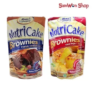 NUTRICAKE 230 GRAM - TEPUNG PREMIKS UNTUK BROWNIES INSTAN TANPA MIXER