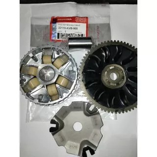 Rumah roller Assy+kipas lawan rumah roller Vario 110 karbu, beat fi stater kasar,Scoopy fi