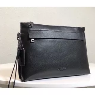 CLUTCH BLACK LEATHER BLACK 28614