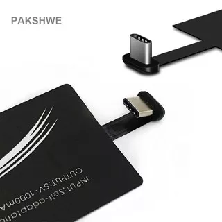 Qi Wireless Charging Receiver USB Type-C for Smartphone