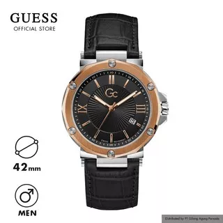 Jam Tangan Guess Original Gc Spirit - Guess Collection - Jam Tangan Pria Y61005G2MF - Black