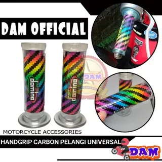 hand grip hanfat grip kitaco carbon pelangi Universal