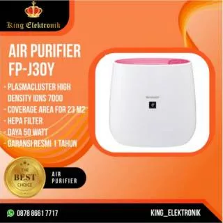 SHARP AIR PURIFIER FP J30Y/FPJ30Y SHARP AIR PURIFIER/SHARP AIR PURIFIER FP-J30Y BERGARANSI RESMI !!