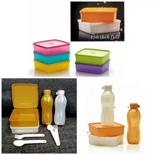 Large Square Away Kotak makan 660 ml by*Tupperware