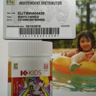 Vitamin anak / Multivitamin Anak / Suplemen Anak / Vitamin Kecerdasan Otak Anak / K-Kids