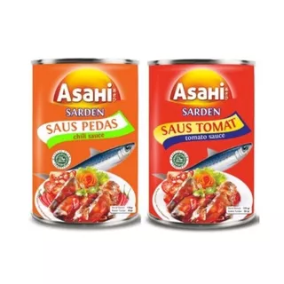 AsaHi Sarden Saus Tomat 155 gr/ AsaHi Sarden Saus Pedas 155 gr/GAGA Sarden 155 gr