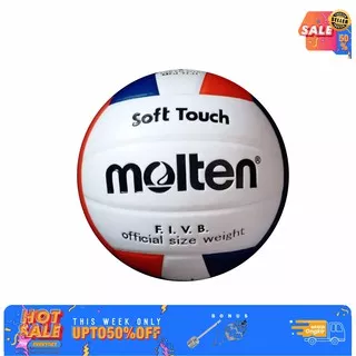 Bola voli molten original soft touch made in thailand
