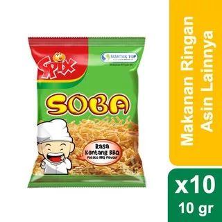 SIANTAR TOP Spix Soba Mie Potato BBQ 10 g x 10