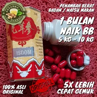 SAMYUNWAN Wisdom Original - Obat Pil Gemuk Penambah Berat Badan Permanen Nafsu Makan Dewasa - Penggemuk Badan - Penambah Nafsu Makan