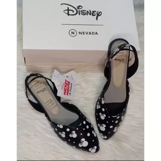 SEPATU DISNEY NEVADA ORIGINAL 100% / SEPATU WANITA DISNEY X NEVADA / sandal disney x nevada / flatshoes disney x nevada