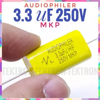 Audiophiler 3.3uF 250V MPK 335 Crossover Tweeter BP Bipolar Nonpolar