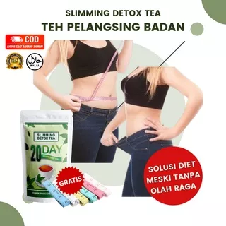 SIAP COD SLIMMING DETOX TEA ORIGINAL | Teh Pelangsing Teh Herbal Teh Diet Slimming Tea Slim Tea